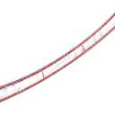 LINGYUE Bumper Bracket Compatible for Mitsubishi Eclipse Cross 2018-2021 Stainless Steel Scuff Plate Rear Bumper Protector Sill(Red)