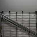 INJOPEXI Decorative Garden Fence 12 Panels 26ft(L)36in(H) Metal Garden Fences with 11 Panels + 1 Gate, Animal Barrier Rabbit Fence Rustproof Wire Temporary Dog Fencing Outdoor for Backyard Lawn