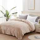 Westinghouse Heated Blanket, Electric Throw Blanket with 10 Heating Levels, 12 Hours Auto Off, Overheat Protection, Machine Washable, Flannel (Twin, 62x84 Inches, Beige)