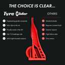 Tyre Glider - The Original Bicycle Tyre Lever | Suitable for All Tire Widths | Professional-Grade, Reinforced & Patented Bike Tire Tool