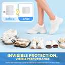 Pnrskter Silicone Toe Protectors - (20pcs for M Size) Toe Sleeve, Toe Caps for Hammer Toes, Overlapping Toes, Blisters, Calluses, Corns,Toenails Loss