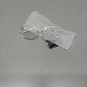 Gaoye Transparent, Clear Blue Light Glasses for Computer & Gaming - Anti UV Ray Lenses, Scratch-Resistant & Comfort Fit (Medium)