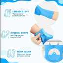 2pcs Dog Washing Gloves and Dog Bath Brush, 2-in-1 pet Shower Set | Suitable for Dogs, Cats, Bath Massage, and pet Grooming