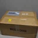 SNSLXH Portable Clear Storage Bins with Lid & Wheels, 24QT Clear Storage Bins with Lid, 4-Tier Plastic Bins with Wheels, Stackable, Magnetic Doors, for Bedroom, Living Room, Office (34.6*14.96*11in)