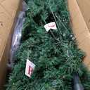 COMHOMA 6.5ft Spruce Artificial Holiday Christmas Tree with 1,000 Branch Tips, Party Decoration Tree with Foldable Design, Christmas Spruce Tree for Home, Office