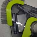 Sepetrel Upgrade Pool Vacuum Head with Side Brush & Universal Rotatable Hose Adapter,Weighted Triangular Shape(Safe for Vinyl Liner Pool)