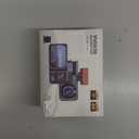 4K 3 Channel Dash Cam with 64GB Card, 4K+1080P+1440P Dash Cam Front and Rear Inside, Dash Camera for Cars with Motion Detection, 24H Parking Mode, Super Night Vision, Loop Recording