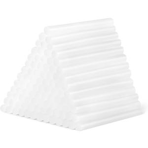 Amazon Basics Mini Size Hot Glue Sticks, 4" x 0.27", 100-Pack, Hot Melt Compatible with Most Glue Guns for Crafting, DIY, Home Repair, Transparent