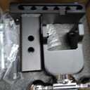 Adjustable Trailer Hitch, Heavy Duty Tow Hitch Fits 2.5" Receiver, Dual Ball (2" x 2-5/16"), 5" Drop, 19,000 GTW, with Dual Locking Pins