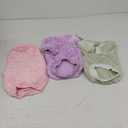 Dog Sweater, 3 Pack Dog Sweaters for Small Medium Dogs or Cat, Warm Soft Flannel Pet Clothes for Dogs Girl or Boy, Dog Shirt Coat Jacket (Medium, Pink+Purple+Light Green)