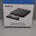 External DVD Drive USB 3.0 USB C CD Burner CD/DVD +/-RW Optical Drive, Slim Portable DVD CD ROM Rewriter Writer Duplicator for Laptop Desktop PC Windows 11/10/8/7 MacBook Mac Linux OS Apple