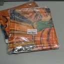 2 x DUZXLCQ Fall Pillow Covers 18x18 inch Set of 4 Pumpkins Thankful Blessed Maple Leaves Autumn Decorative Throw Pillow Covers Farmhouse Cushion Case Harvest Decorations for Couch Sofa Home Outdoor