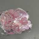 25 Pcs Pink Bow Birthday Party Decorations Glitter Happy Birthday Banner Garland Pink Hanging Swirls Bow Themed Party Decor Streamers for Girls Women Bday Baby Shower Bachelorette Party Supplies