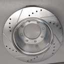 POWERSTOP Drilled Slotted Rotor Rh