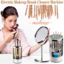 2 x Generic Brushblast Pro Makeup Brush Cleaner, Auto-Rotating Cozy Luna Brush Cleaner for Deep Cleaning, Upgraded & No Need to Install, One-Click Operation, Suitable for All of Makeup Brushes (1PC)