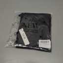 Vrtige Women's Nightgown V Neck Sexy Nightdress Sleeveless Sleepshirt Lace Hem Sleepwear (Black, XS)