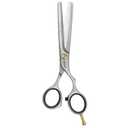 Jaguar Shears Pre Style Relax 5.5 Inch Offset Professional, Ergonomic, Steel Hair Thinning, Texturizing, Cutting and Trimming Scissors for Salon Stylist, Beauticians, Hair Dressers, and Barbers