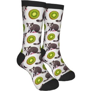Alien Funny Socks Novelty Crew Socks For Women Men