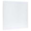 QWORK Access Panel for Drywall, 26x26 Inch ABS Plastic Wall Hole Cover Access Door for Plumbing & HVAC Systems, White