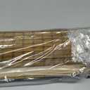 LazBlinds Cordless Bamboo Roman Shades, Privacy Blinds for Interior Windows, Room Darkening Roll Up Bamboo Blinds for Home & Patio, 34.5" W x 48" H, Highfield Teak