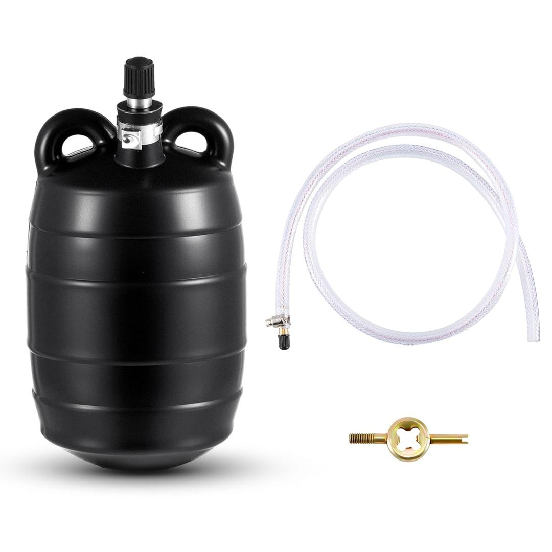 Inflatable Pipe Plug Sewer Test Plug Rubber Plumbing Test Balloon Ball for Sewage Pipeline Inspection(3 Inch,with 39.37 Plastic Extension Hose)