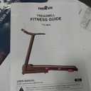 THERUN Home Treadmill with Incline Adjust, 3.0 HP Treadmill, Heart Rate Monitoring, Wider Running Belt (Light Red-Manual Incline)