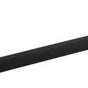 GERZWY 24 Inch Contemporary Style Bathroom Towel Bar Stainless Steel Bath Towel Rack Wall Mount Matte Black FG160160-BK