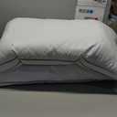 puredown® Goose Feathers and Down Pillow for Sleeping Hotel Collection Bed Pillows, Gusseted, Standard/Queen, Set of 2