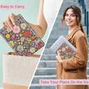 4 x 2026 Planner, Weekly and Monthly Calendar Agenda Book, Jan 2026 - Dec 2026, Hardcover Planning Academic Planner for Office School Supplies and Desk Accessories - A5 (6.3'' x 8.5'') (Flower Field)