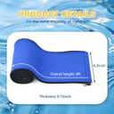 4FT Pool Handrail Covers, 48IN Patio Railing Cover with Zipper, Sleeve for Swimming Pools Inground Ladder Stand Hand Rail, Anti-Slip Cool Touch Heat Resistant, Blue