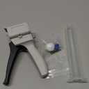Dispenser Gun, 50ml Dispensing Gun Kit Impression Mixing Dispensing Dispenser AB Gun 1:1/1:2/10:1 or 55ML Single (55CC-1:0)