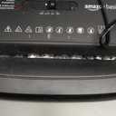 Amazon Basics 8-Sheet Cross Cut Paper Shredder and Credit Card Shredder - Black