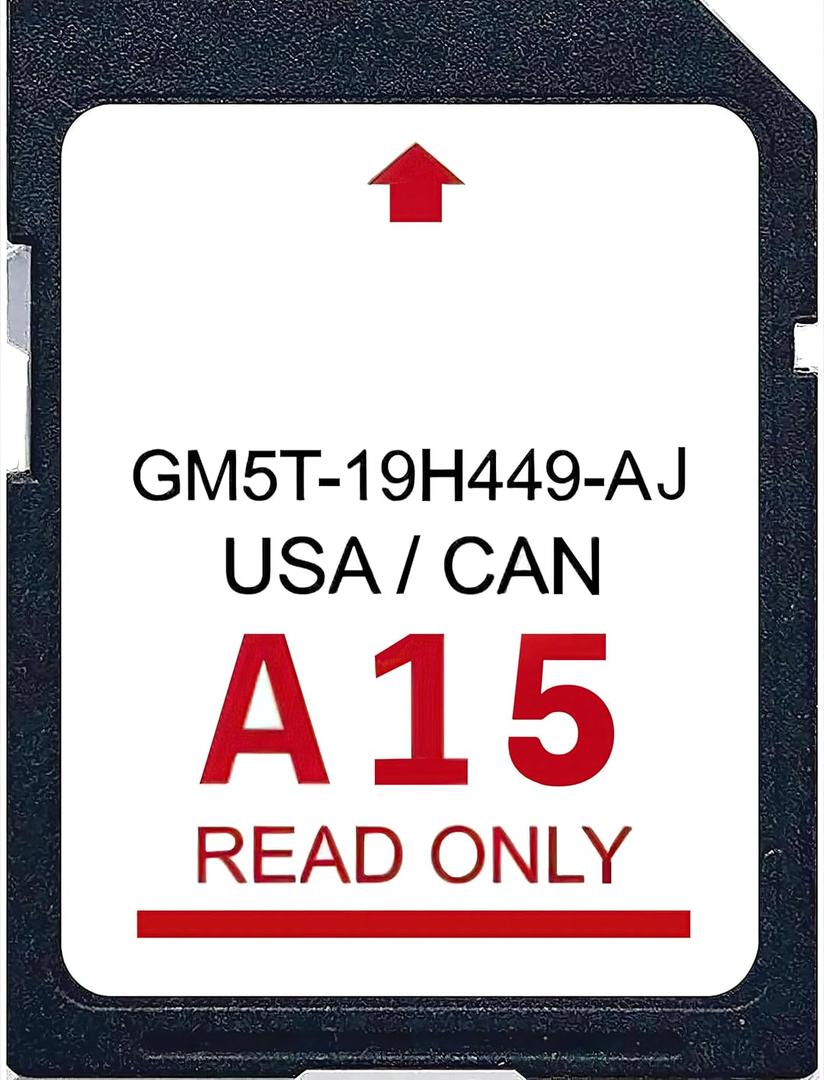 2024 Latest Version A15 Navigation Updated sd Card GM5T 19H449 AJ Compatible with Ford/Lincoln, sync USA/Canada