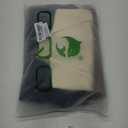 OQQ Women's 3 Piece Bodysuits Sexy Ribbed Sleeveless Square Neck Tank Tops Leotard 2025 Trendy Outfits (Black, Coffee & Beige) M