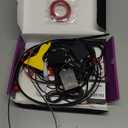 Dreamcolor Acrylic Interior Car LED Strip Light with Wireless APP, RGB 10 in 1 with 175 inches 593 Neon Car Ambient Lighting Kits, Dynamic Chasing Music Sync LEDs Fiber Optic Strip Lights for Car