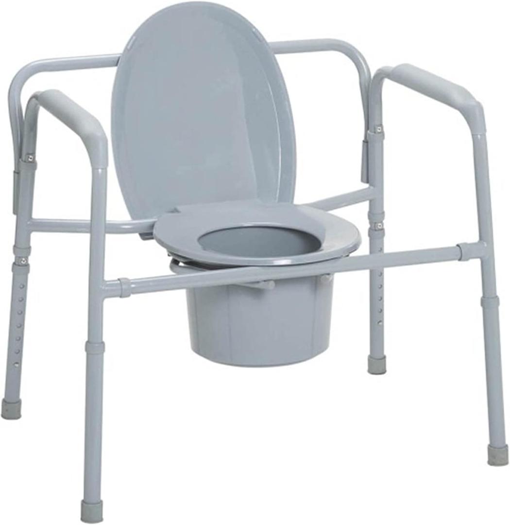 Drive 11117N-1 Medical Medical Bariatric Folding Commode