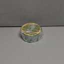 NDS 910B, 4 In. Round Grate Drain Cover, with PVC Collar, Connects to 3 Inch Drain Pipe & 4 Inch Drain Fittings, for Small Lawns, Landscaping and Patios, Satin Brass