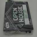 Buryeah Open House Signs Set (36 Pcs Total), 1 Open House Flag with Pole Kit for Yard, 5 Double Sided Real Estate Business Agent Directional Arrows Signs with Metal Stakes and 30 Balloons(Black)