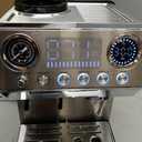 SHARDOR 20 Bar Espresso Machine with Built-In Grinder, Stainless Steel