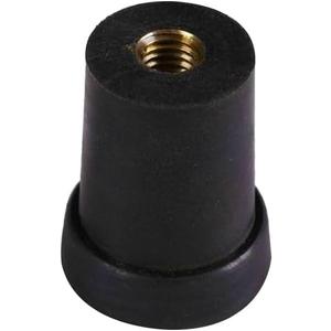 Upright Bass Endpin Rubber Tip Stopper 10mm Internal Metal Screw Thread rubber parts