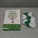 Fruit Fly Traps, 100 Pack Green Sticky Traps, Fungus Gnat Traps, Plant Fly Stickers for Indoor and Outdoor Use Protect The Plant