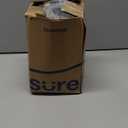 Bedsure GentleSoft Sherpa Fleece Throw Blanket for Couch, Non-Heated, Thick & Warm Cozy Blanket for Winter, Soft Fuzzy Plush Throw Gifts for Women and Men, Grey, 50x60 Inches