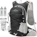 IX INOXTO Hydration Backpack, 18L Lightweight Hiking Backpack with 2L Water Bladder Daypack Women Men, Water Backpack Insulated Hydration Pack for Hiking, Running, Festival, Cycling