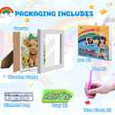 WEMEON Cow Diamond Art Painting Kits for Kids with Frame,Animal Diamond Art for Kids Ages 4-8-12,Package for Gift and Home Wall Decor(7x7inch)