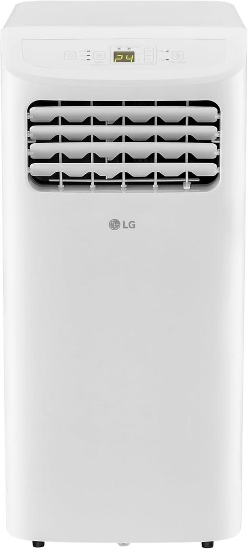 LG LP0524WFR Portable Air Conditioner w/Remote, Cools 150 Sq.Ft, Quiet Operation, 115V, 5,000 BTU (7700 ASHRAE), White