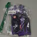 Winter Gloves Touch Screen Warm Gloves Cold Weather Windproof Cycling Driving Riding Bike Telefingers Thermal Gloves Non-Slip Silicone Gel Adjustable Full Finger Mittens (Medium, Purple)