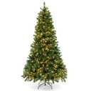  6ft Artificial Christmas Tree Xmas Decoration PVC Branch Tips 560 LED Lights