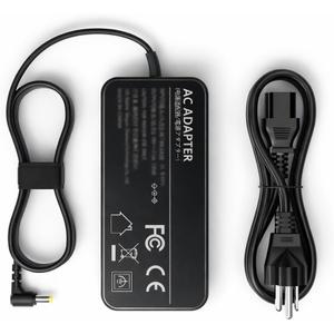 Superer New Slim 135W Charger Fit for Acer Nitro 5 Gaming Laptop AN515-54 AN515-55 AN515-53 AN515-44 AN515-51 AN515-41 AN515-43 AN515-45 AN515-56, ADP-135KB T/ADP-135NB B AC Adapter Power Supply