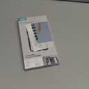 ESR for iPhone 15 Pro Case, Compatible with MagSafe, Full-Body Military-Grade Drop Proof Case with Built-in 9H+ Tempered Glass Screen Protector, Armor Series, Clear Dark Blue