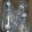 Kawaya E26 LED Edison Bulbs: 6-Pack 8W Equivalent 80W Dimmable LED Bulbs - Vintage ST58 5000k Daylight White - 800 Lumens High Brightness Bulbs with 90+ CRI - Clear Glass